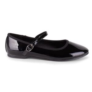 Tahari Glossy Black Ballet Flats